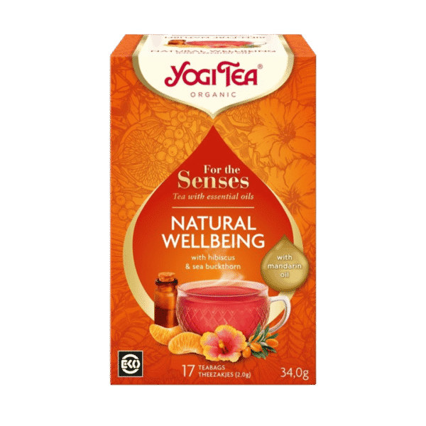 Herbata Yogi Tea Naturtal Wellbeing - Naturalny dobrostan