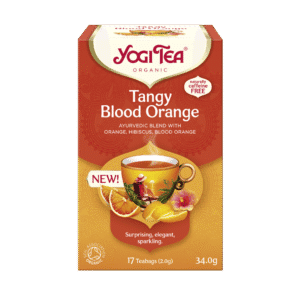 Herbata Yogi Tea Tangy Blood Orange - orzeźwiająca czerwona pomarańcza BIO