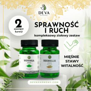 Sprawność i Ruch: Moringa + Boswellia