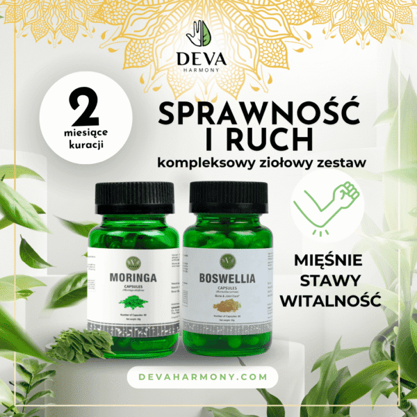 Sprawność i Ruch: Moringa + Boswellia