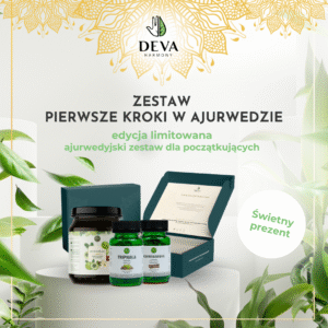 Zestaw Pierwsze kroki w ajuwerdzie w eleganckim pudełku | Vanan